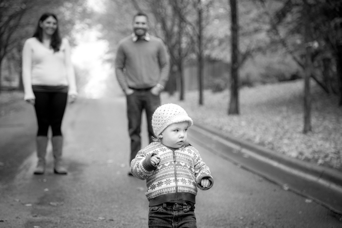 Fall family pictures at a local park in Duluth , MN