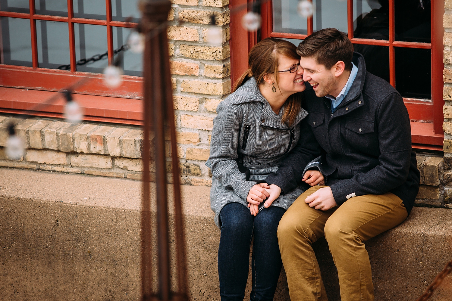 Downtown Engagement Session-Wisconsin Wedding Photography