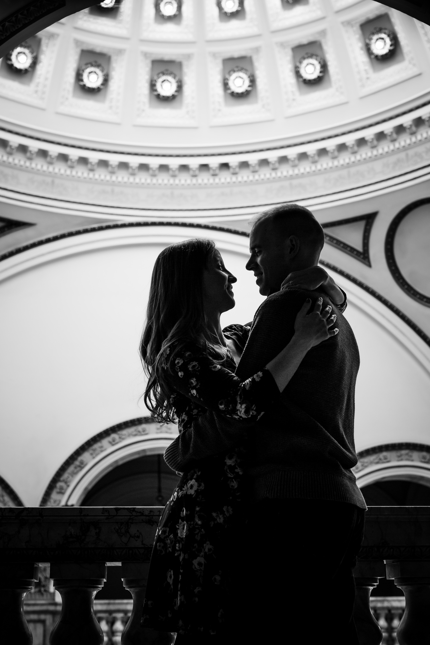 Milwaukee Central Library engagement pictures