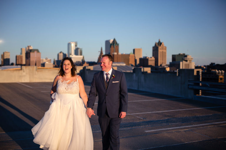 Brewhouse Inn and Suites downtown Milwaukee and Joan of Arc Chapel wedding pictures