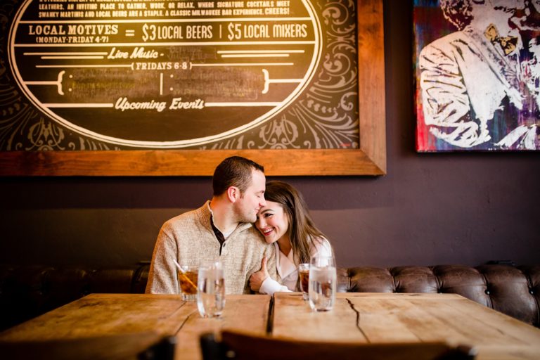 Milwaukee WI Winter Engagement Pictures_Wedding Photographer
