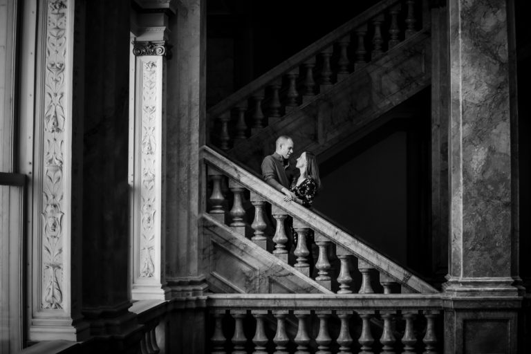 Josh and Andrea | Milwaukee Central Library Engagement
